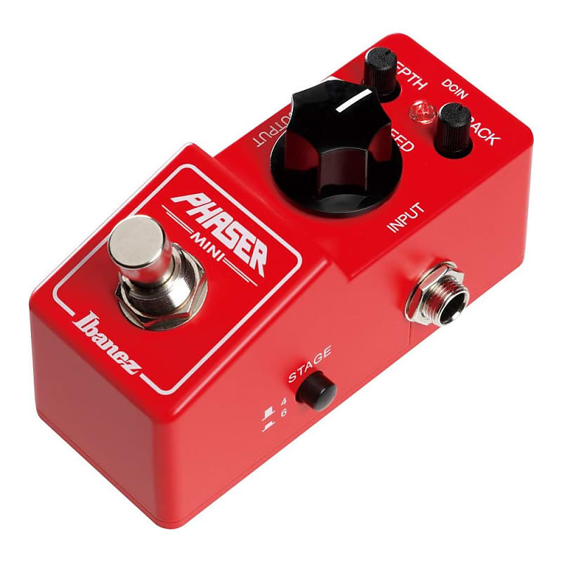 Ibanez PHMINI Compact Mini Phaser Pedal w/ Depth and Feedback Knobs image 1
