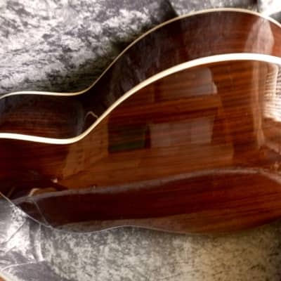 NOS Terry Pack OMRC Orchestra  acoustic guitar, solid rosewood /cedar, Free L.R.Baggs Anthem, image 2