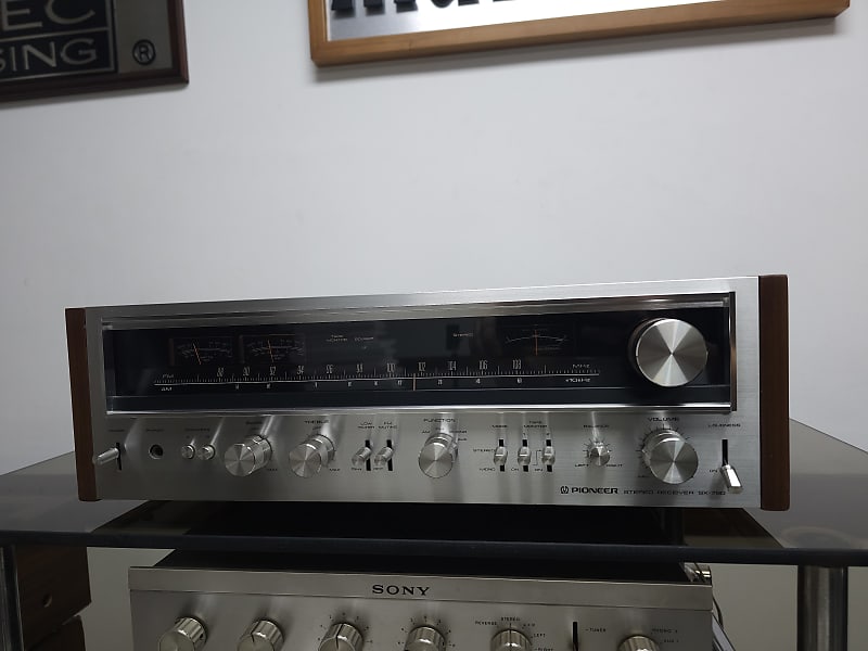 Pioneer SX-790 Am/Fm Stereo Receiver Silver/Black Operational  			