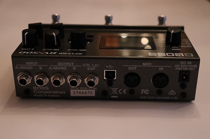 Amazon.com: Boss RV-500 Reverb Pedal : Musical Instruments