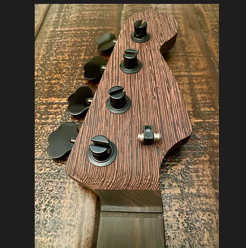 Fretless ebony jazz sales bass neck