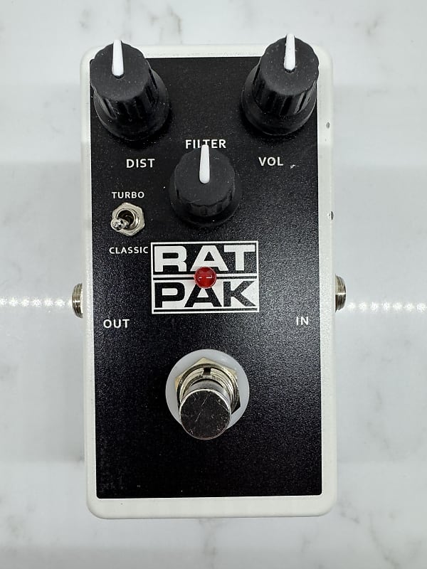 Big Knob Pedals Rat Pak - mid-80s Whiteface RAT clone