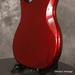 Guild SB-202 Bass  1982 Candy Apple Red image 12