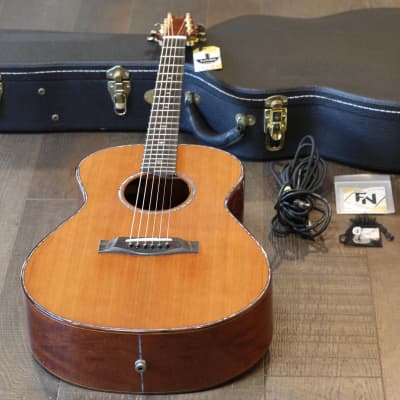 MINTY! 1997 McCollum Meghan M-44 Acoustic/ Electric Guitar Natural Cedar/ Claw Mahogany + OHSC image 1