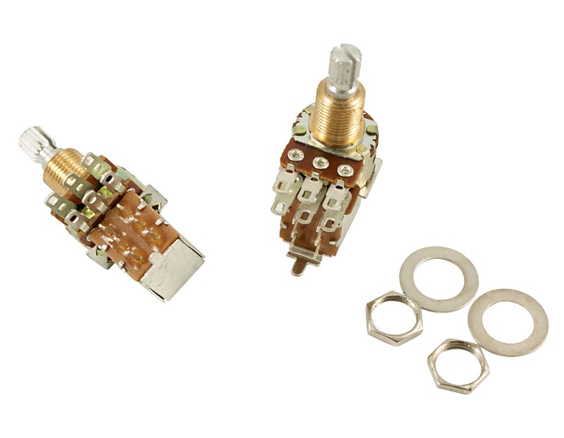 Genuine Bourns Push/Pull Pot With DPDT Metric Knurled Shaft, Reverb