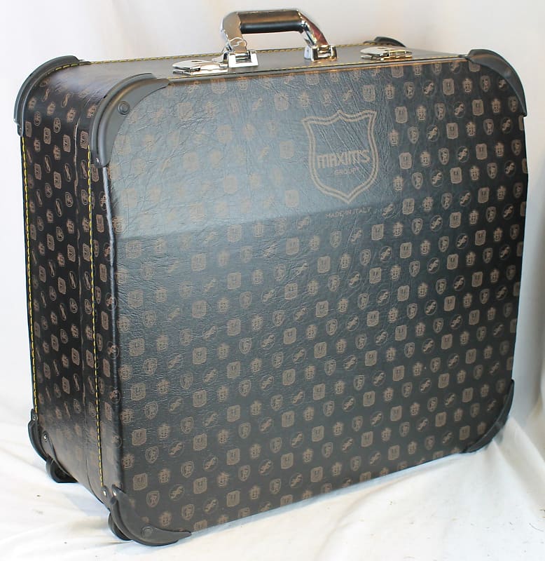 Espresso Bean Maxim's Group Accordion Trolley Hard Case 22.50