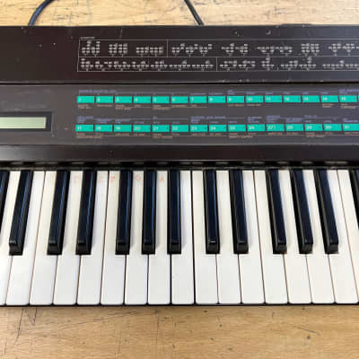 Used Yamaha DX7 Synthesizer Keyboard for Parts or Repair, AS-IS image 4