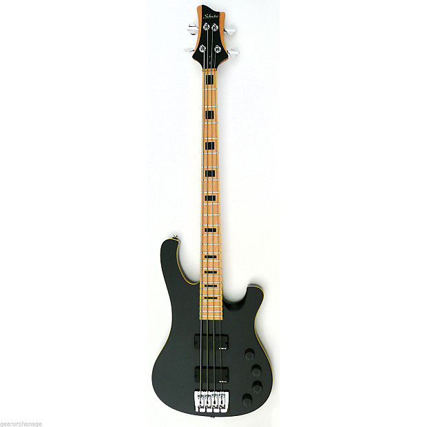 Schecter 004 Bass Black BLK - Stargazer Stiletto type