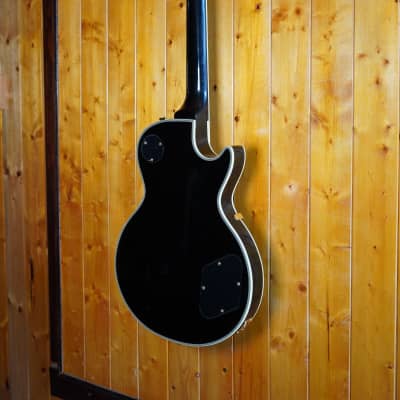 AIO SC77  *Left-Handed Electric Guitar - Solid Black (no case) image 11