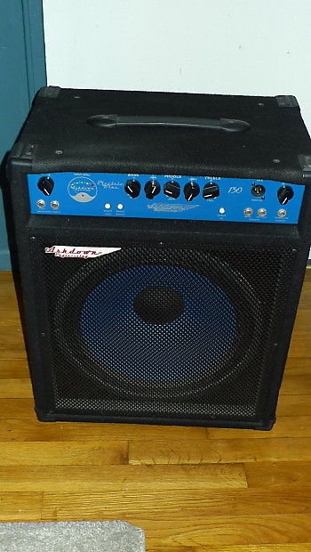 【良品】Ashdown Erectric Blue 130W ベースアンプ Ashdown Electric Blue 130 Bass Amp Combo Amplifier. 15