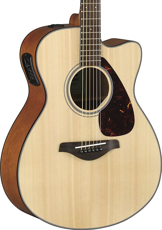 Yamaha FSX800C Cutaway Spruce Top Acoustic/Electric Guitar image 1