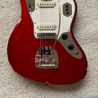 Fender Jaguar 1966 Candy Apple Red image 1