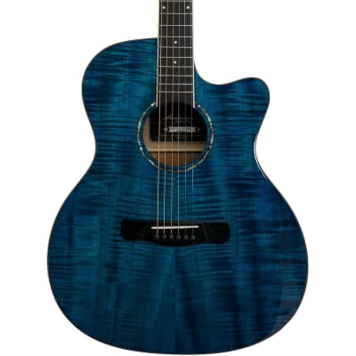 Merida Extrema GACE Ltd. Ed. Electro Acoustic Guitar - Blue image 2