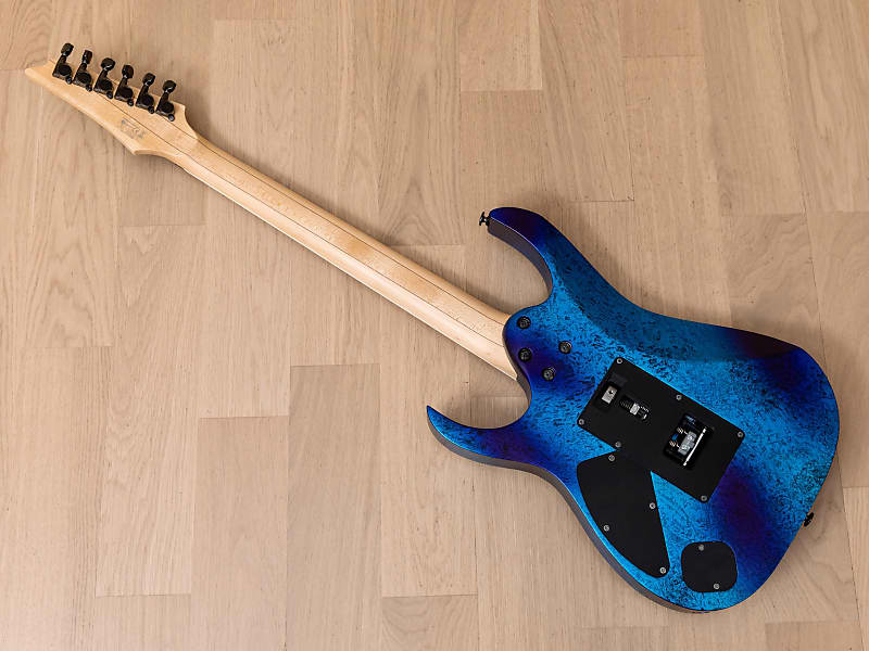 Ibanez Prestige RG2570MZ ハードケース付き Ibanez Prestige RG2570 MZ Vital Blue / 2009, Made in Japan