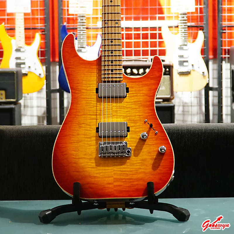 Schecter usa sunset on sale custom ii