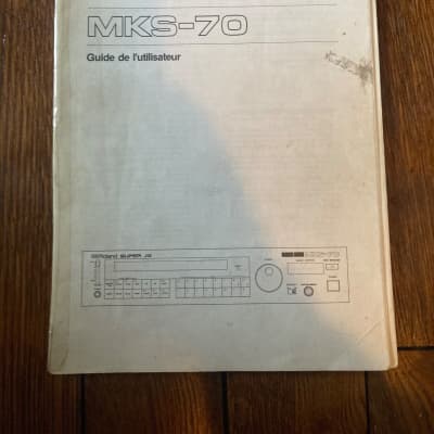 Roland MKS-70 Guide de l'utilisateur original