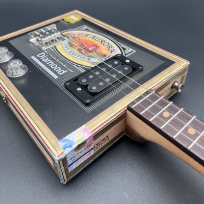 skyrocket Cigar Box Guitar 2022 - Natural image 10