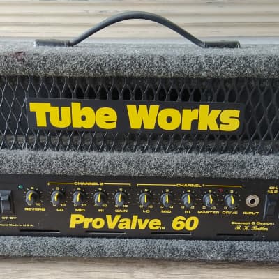 Tube Works Provalve 60 Mid-90's - Guitar Head for sale