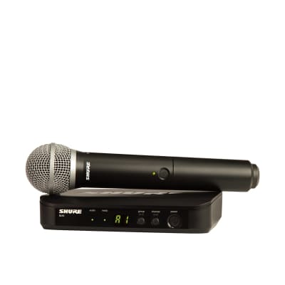 Shure BLX24/PG58 Handheld Wireless System with PG58 Capsule Band H9 image 1