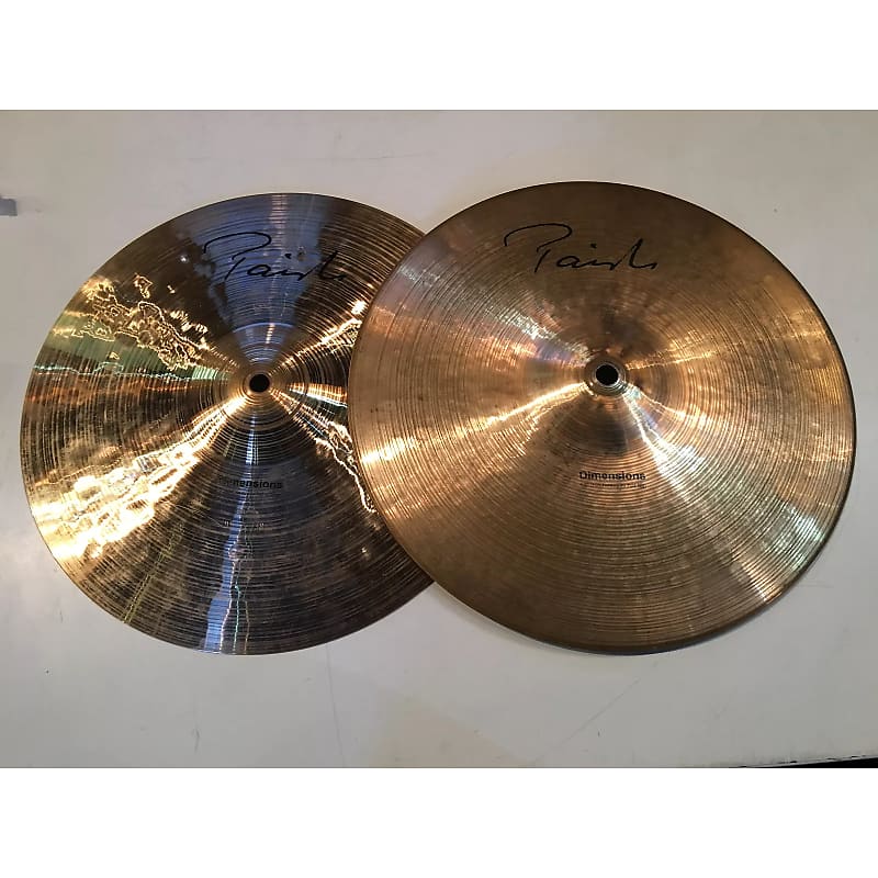 Paiste 13" Dimensions Thin / Heavy Hi-Hat Cymbals (Pair) 1999 - 2005 image 1