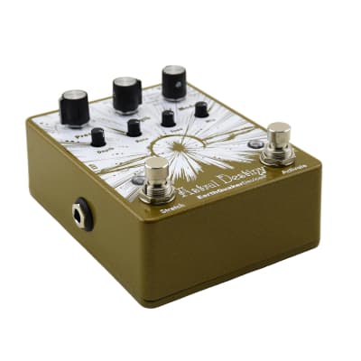 Earthquaker Astral Destiny Octal Octave Reverberation Machine, Russo Music Custom Gold/White image 5