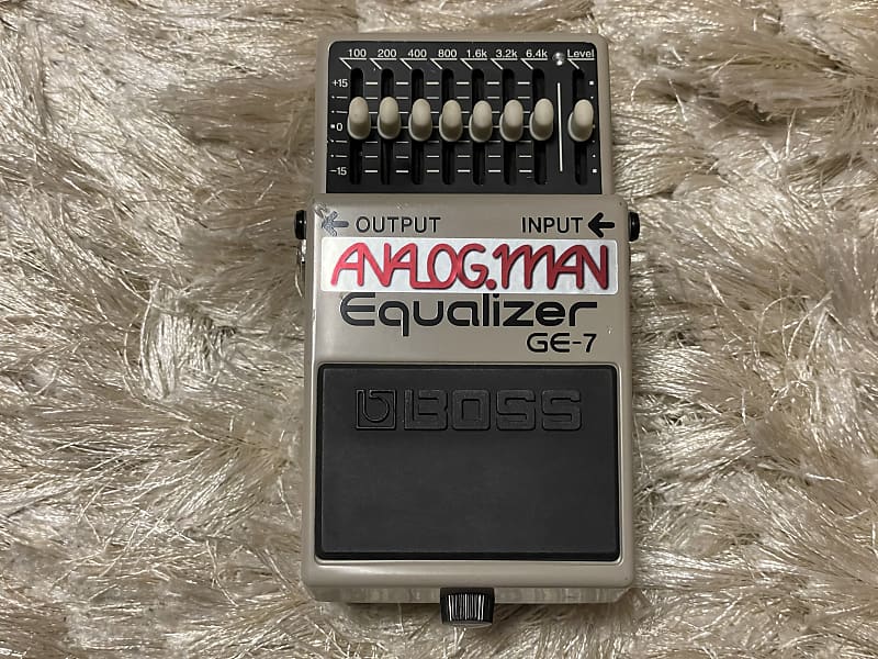 Analogman Boss GE-7 Equalizer with Mod | Reverb