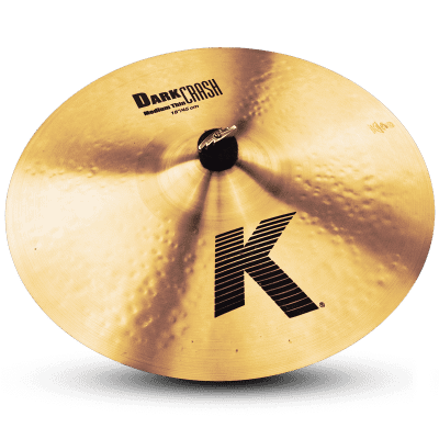 Zildjian K Medium Thin Dark Crash Cymbal, 18 Inch, K0915