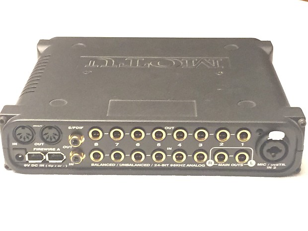 MOTU Ultralite Mk1 Audio Interface 10x14 FireWire bus