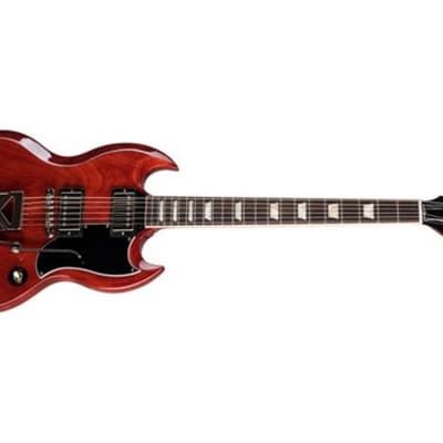 Gibson SG Standard '61 Sideways Vibrola Electric Guitar (Vintage Cherry) image 1