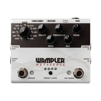 Reverb.com listing, price, conditions, and images for wampler-metaverse-delay-pedal