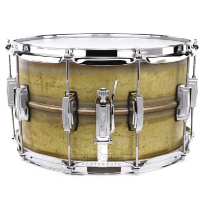 Ludwig Raw Brass Phonic Snare Drum 14x8 image 3