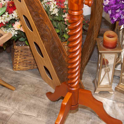 Roosebeck MSTDRC | Single Tray Spiral Red Cedar Music Stand. New with Full Warranty! image 5