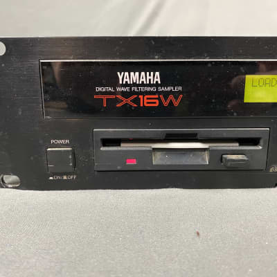 Yamaha  TX16W Rackmount Digital Wave Filtering Sampler Vintage image 2
