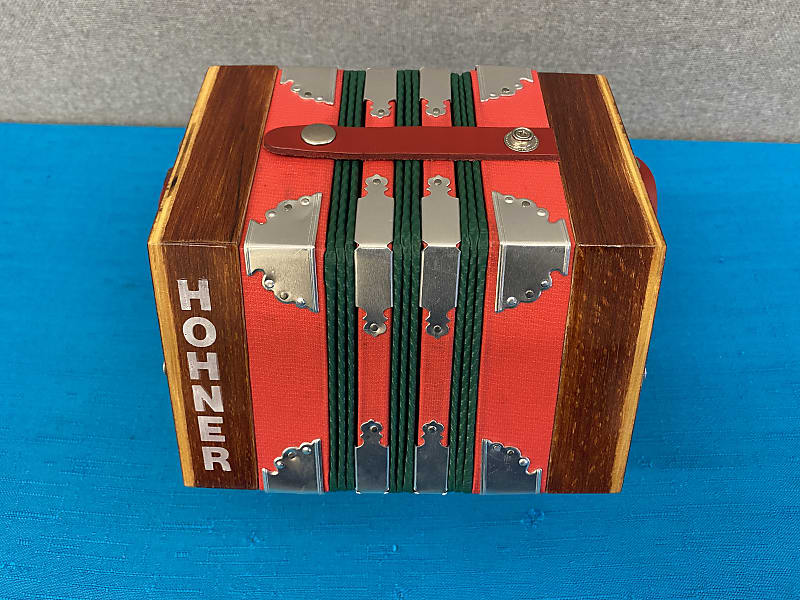 Vintage! HOHNER D40 Concertina 20 Key Accordion SPECIAL Reverb