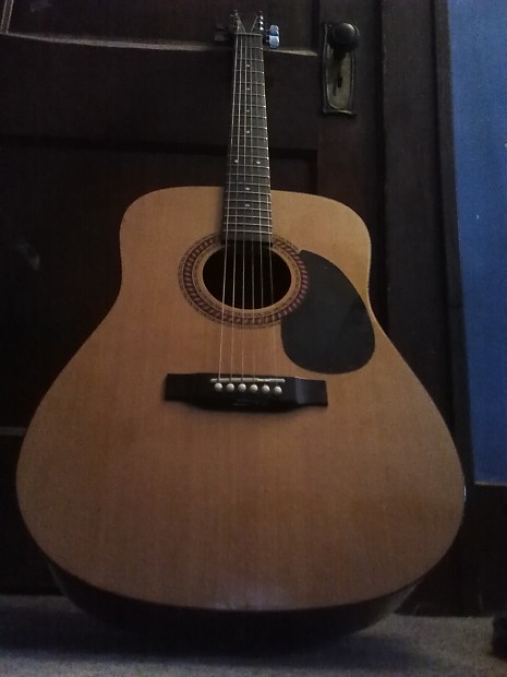 Hohner HW220-N Western Series Steel String Acoustic Guitar Natural image 1