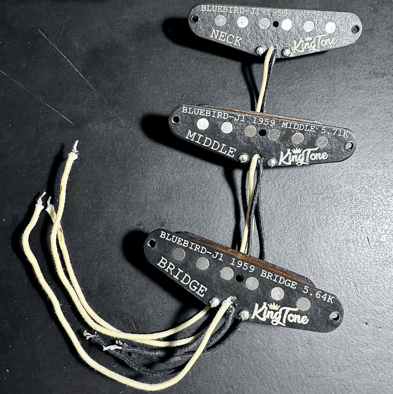 King Tone Bluebird J1 Stratocaster Pickups Reverb