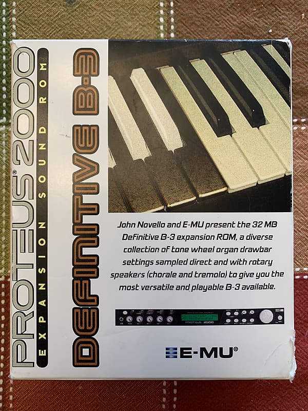 EMU Proteus 2000 Expansion Sound ROM Definitive B3 | Reverb