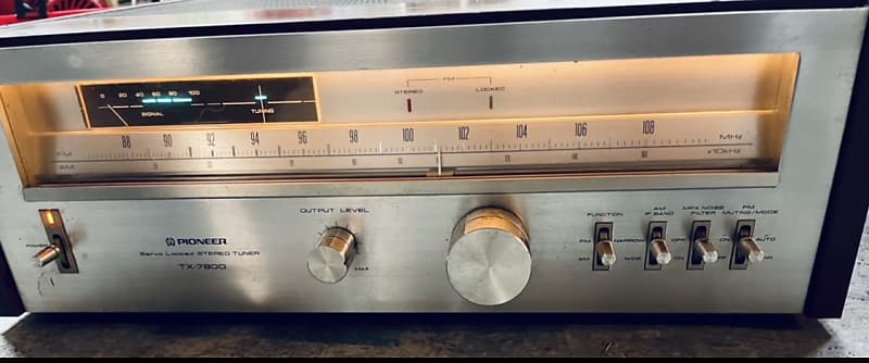 アンプ Pioneer 7800ii pioneer TX 7800 Pioneer TX-7800 AM/FM Stereo