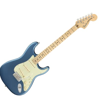 Fender American Performer Stratocaster - Satin Lake Placid Blue w/ Maple FB image 1