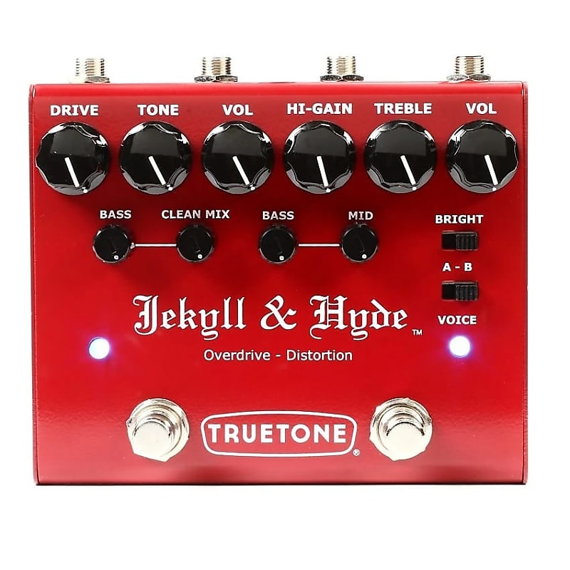 Truetune Red V3 Jekyll and Hyde Overdrive and Distortion Pedal image 1