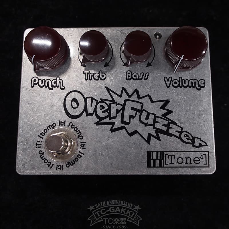 Tone Inverse OverFuzzer ギターエフェクター オーバードライバー系Tone Inverse Overfuzzerをレビュー