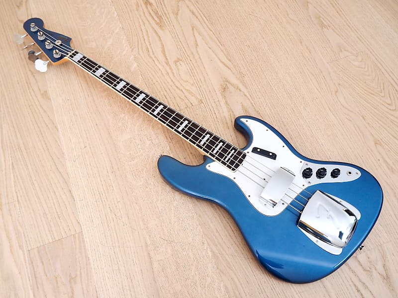 2008 Fender Jazz Bass '75 Reissue Lake Placid Blue Matching