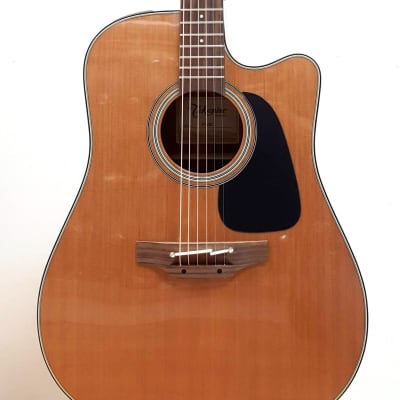 Takamine P1DC Acoustic-Electric Guitar, solid Cedar top, made in JAPAN. Includes case. image 3