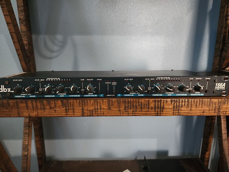 dbx 166A 2-Channel Compressor / Limiter | eBay