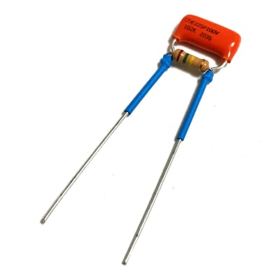 Guitar Treble Bleed Circuit .001µF Orange Drop Cap & 150K Resistor image 3