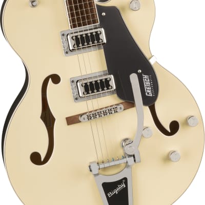Gretsch G5420T Electromatic Classic Hollowbody Single-cut Electric Guitar with Bigsby - Two-tone Vintage White/London Grey image 16