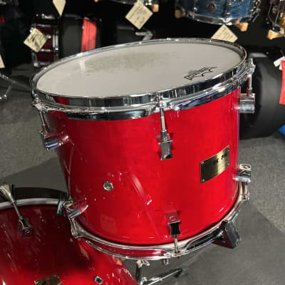 Pork Pie USA Custom 13/18/22" Drum Set Kit in Red Gloss Lacquer image 6