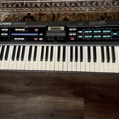 Casio CZ-1000 49-Key Synthesizer 1985 - Black