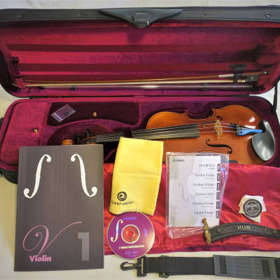 Yamaha V10G Violin (Advanced), 4/4 - Full Outfit - Excellent Sound image 1