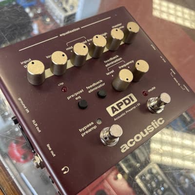 ART ACOUSTIC GUITAR PREAMP and PROCESSOR PEDAL w EFFECTS